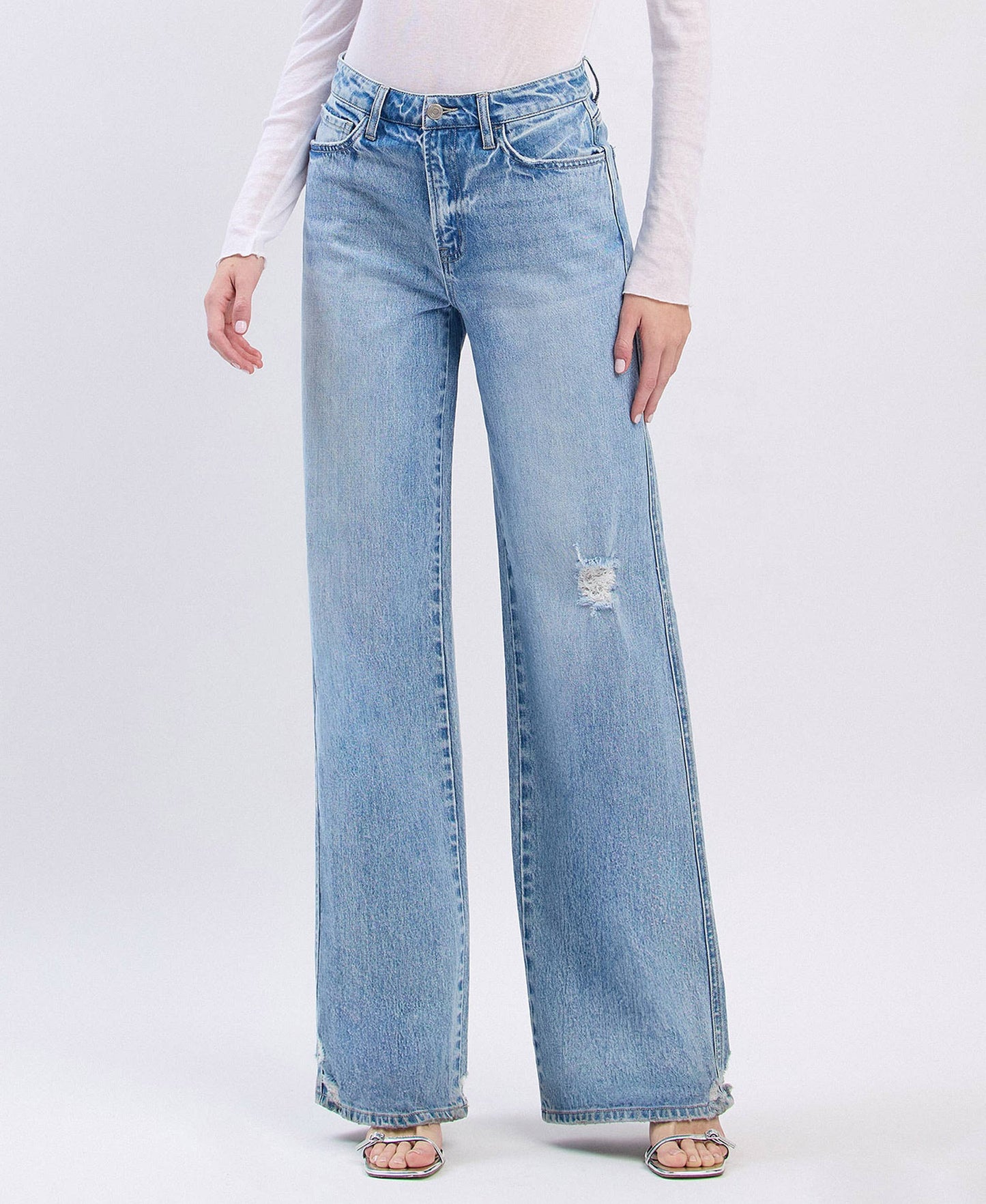 The Ally Wide Leg Jeans