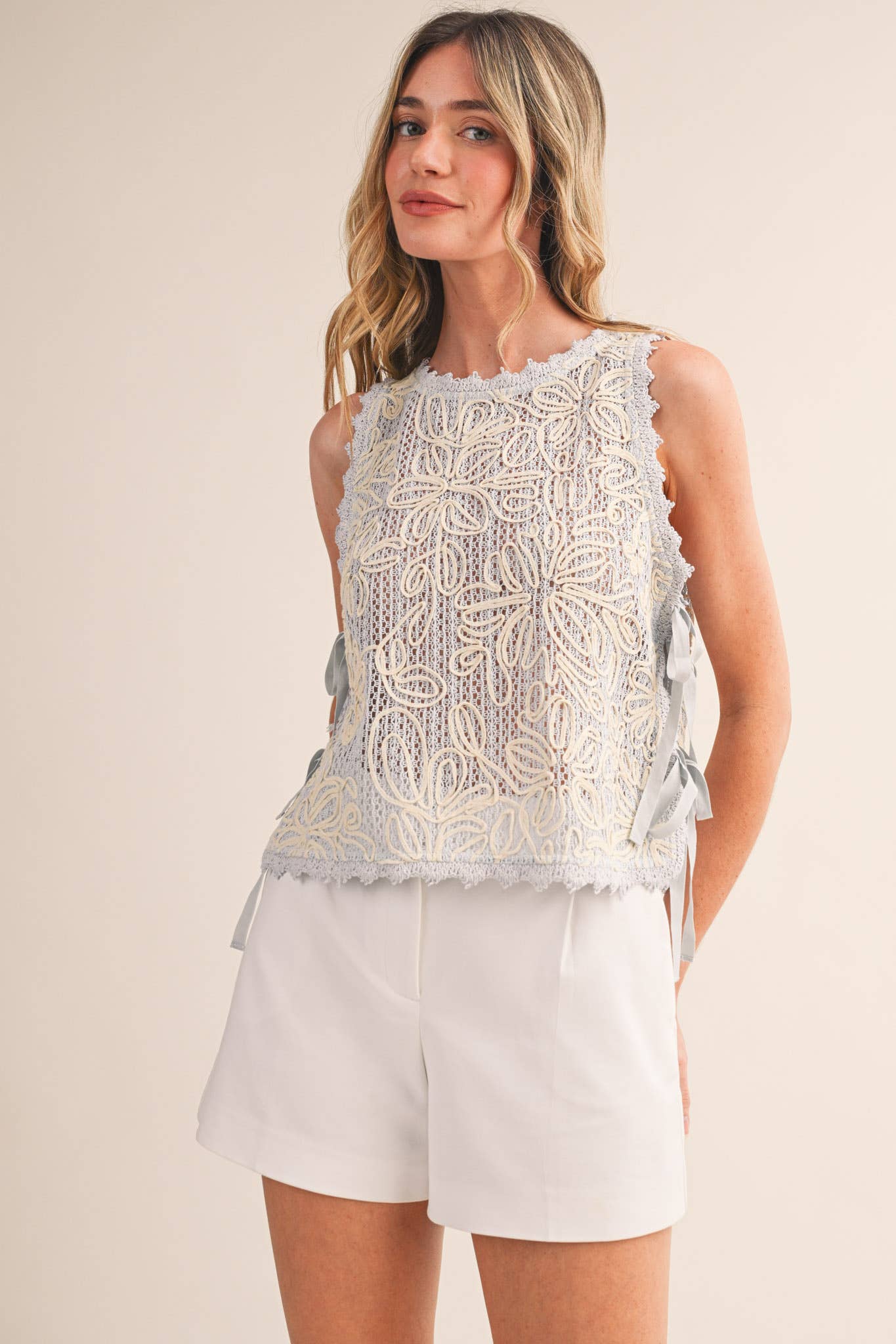 The Aemi Top - Blue