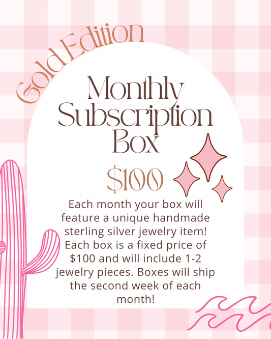 Monthly Subscription Box: Silver Edition