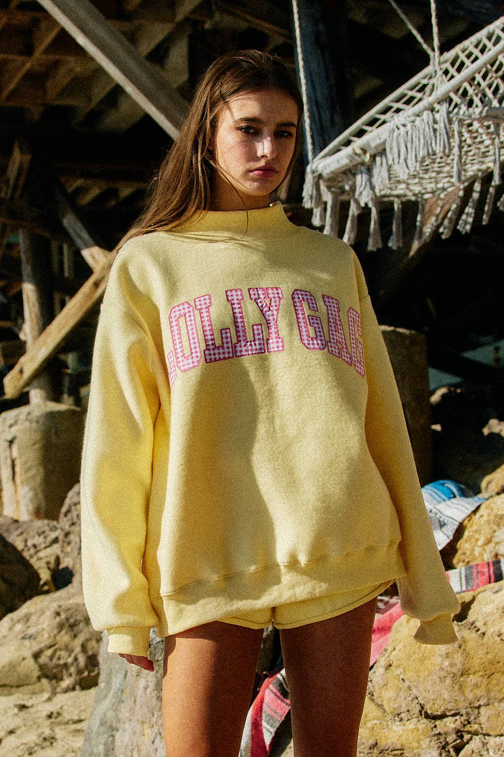 Sweet Summer Mock Neck