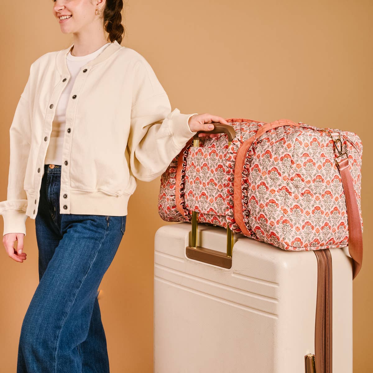 Dusty Rose Weekender Bag