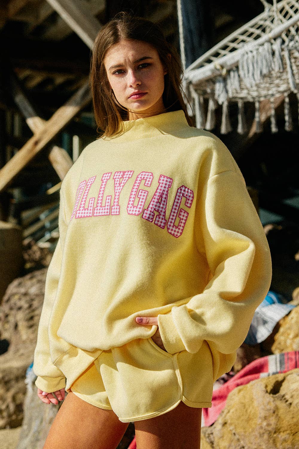 Sweet Summer Mock Neck
