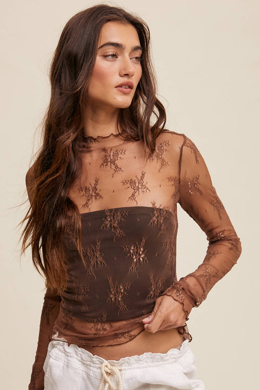 The Kassi Lace Top