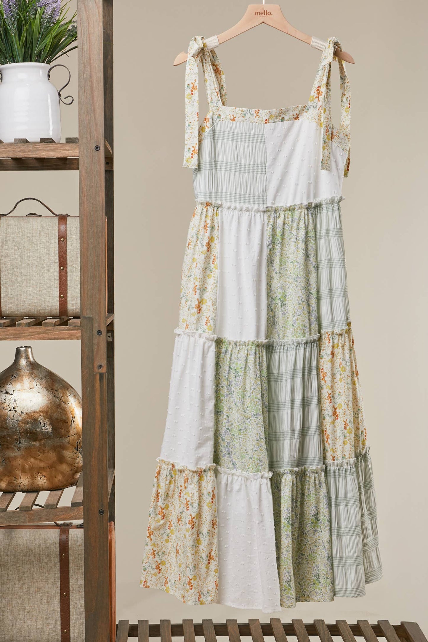 Georgie Patchwork Maxi Dress