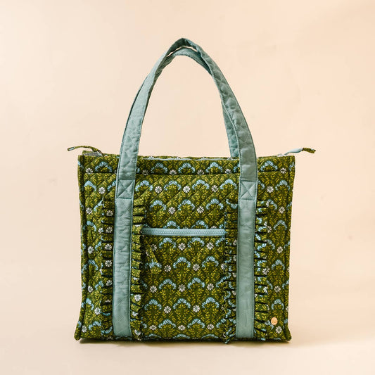The Everbloom Quilted Tote