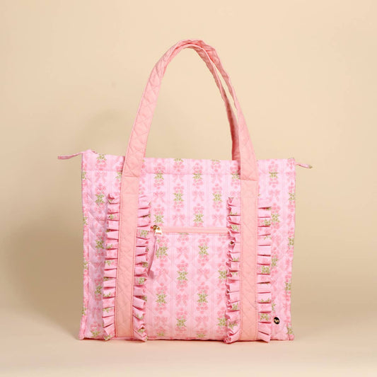The Nancy Quilted Tote