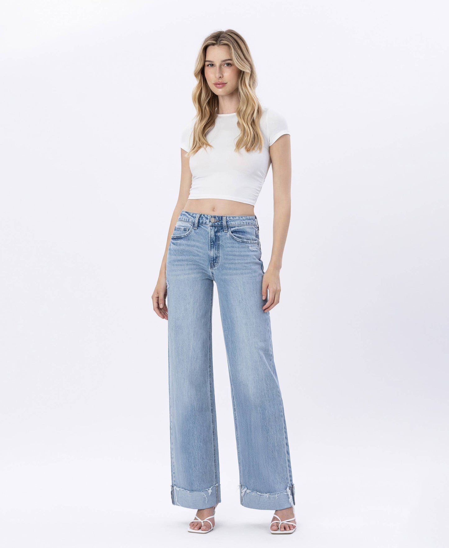 The Carson Wide Leg Jean