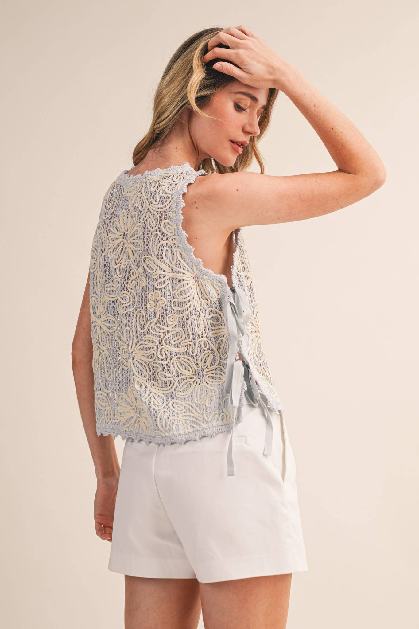 The Aemi Top - Blue