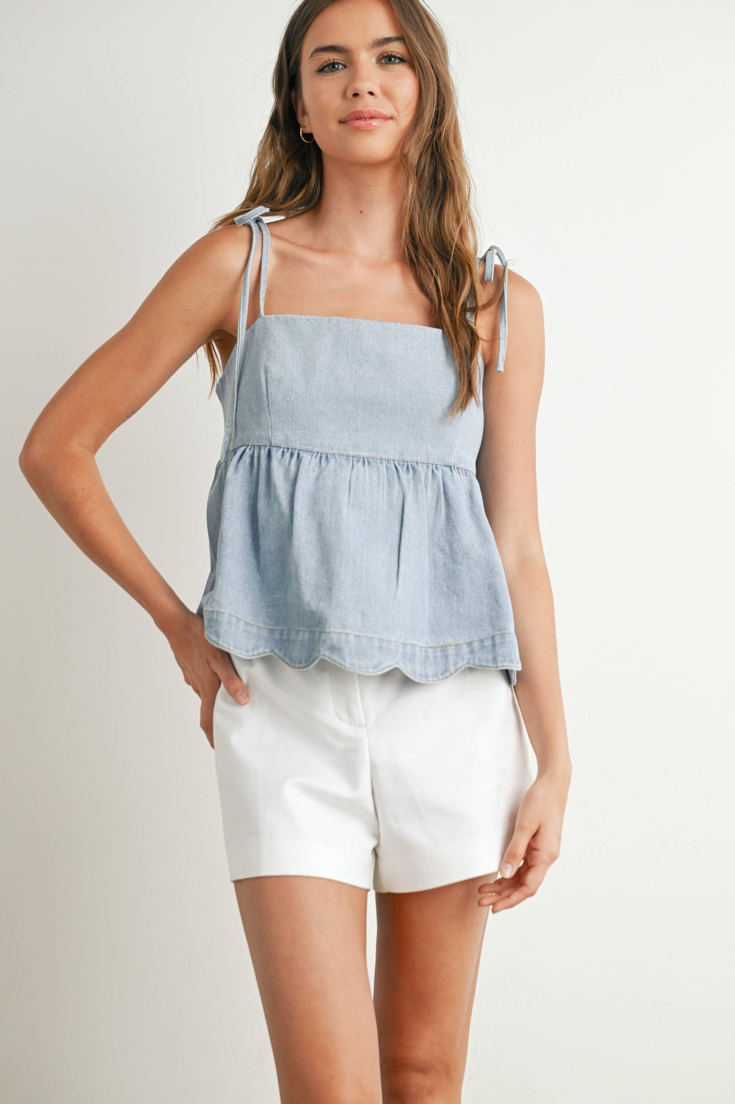 The Darcy Denim Tank