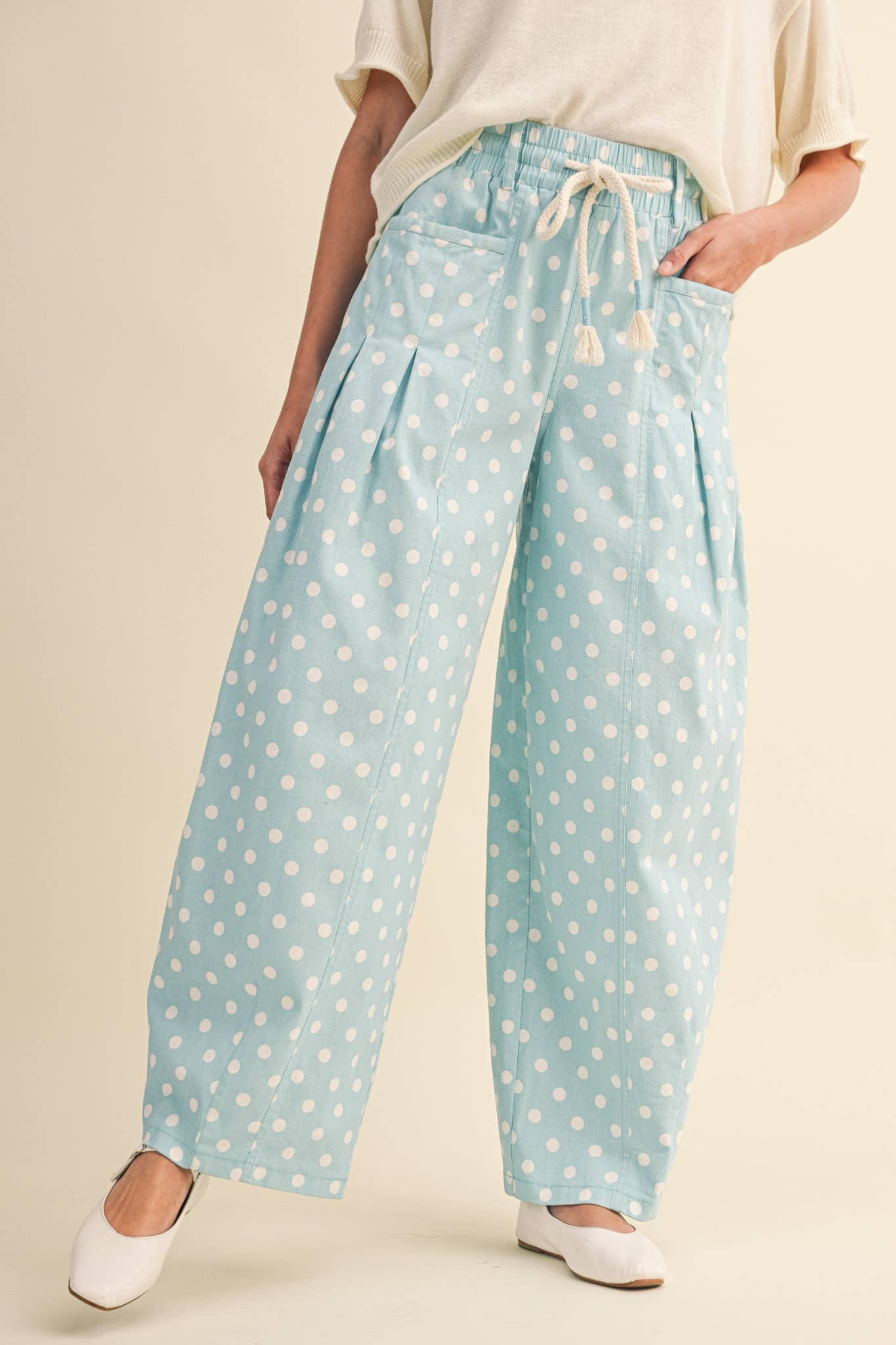 Sky High Dotted Pants