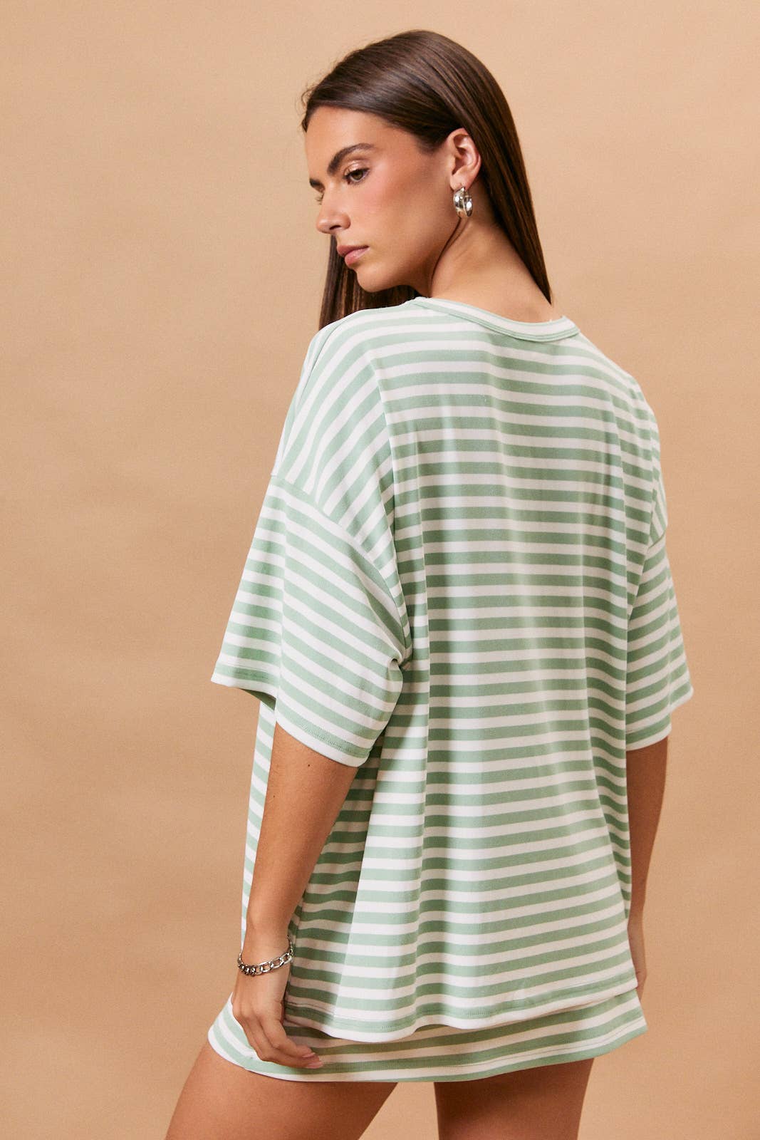 Sage Green Oversized Tee