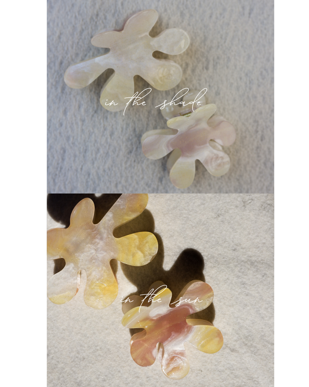 Color Changing Claw Clips