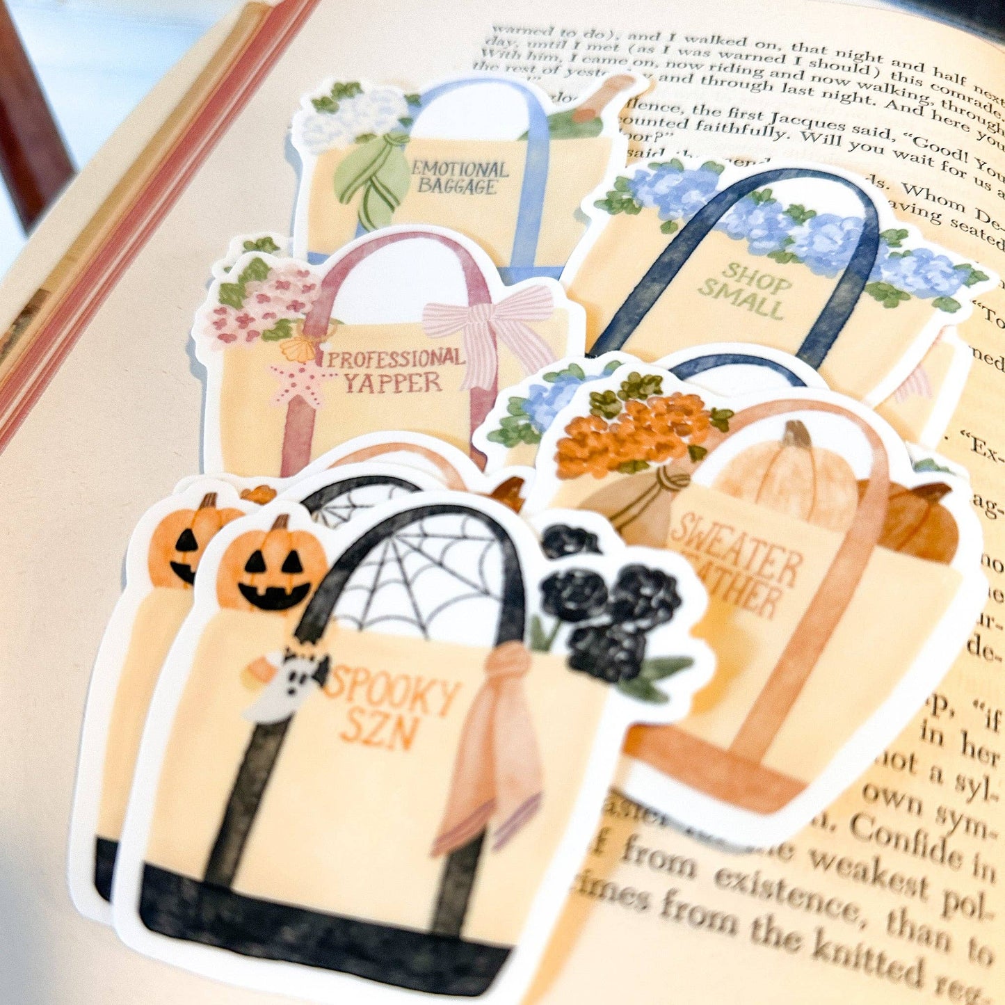Professional Yapper Tote Sticker 3"