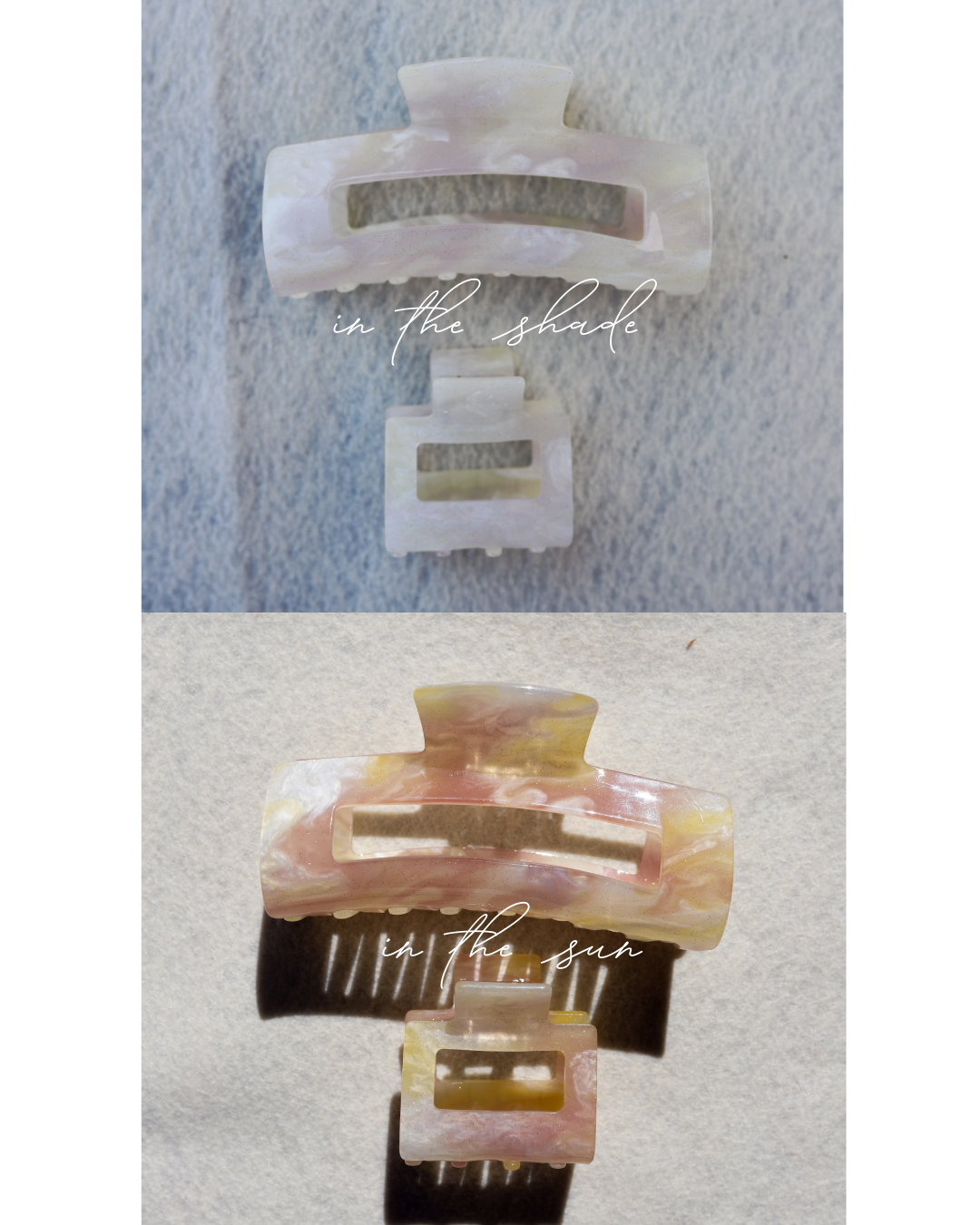 Color Changing Claw Clips