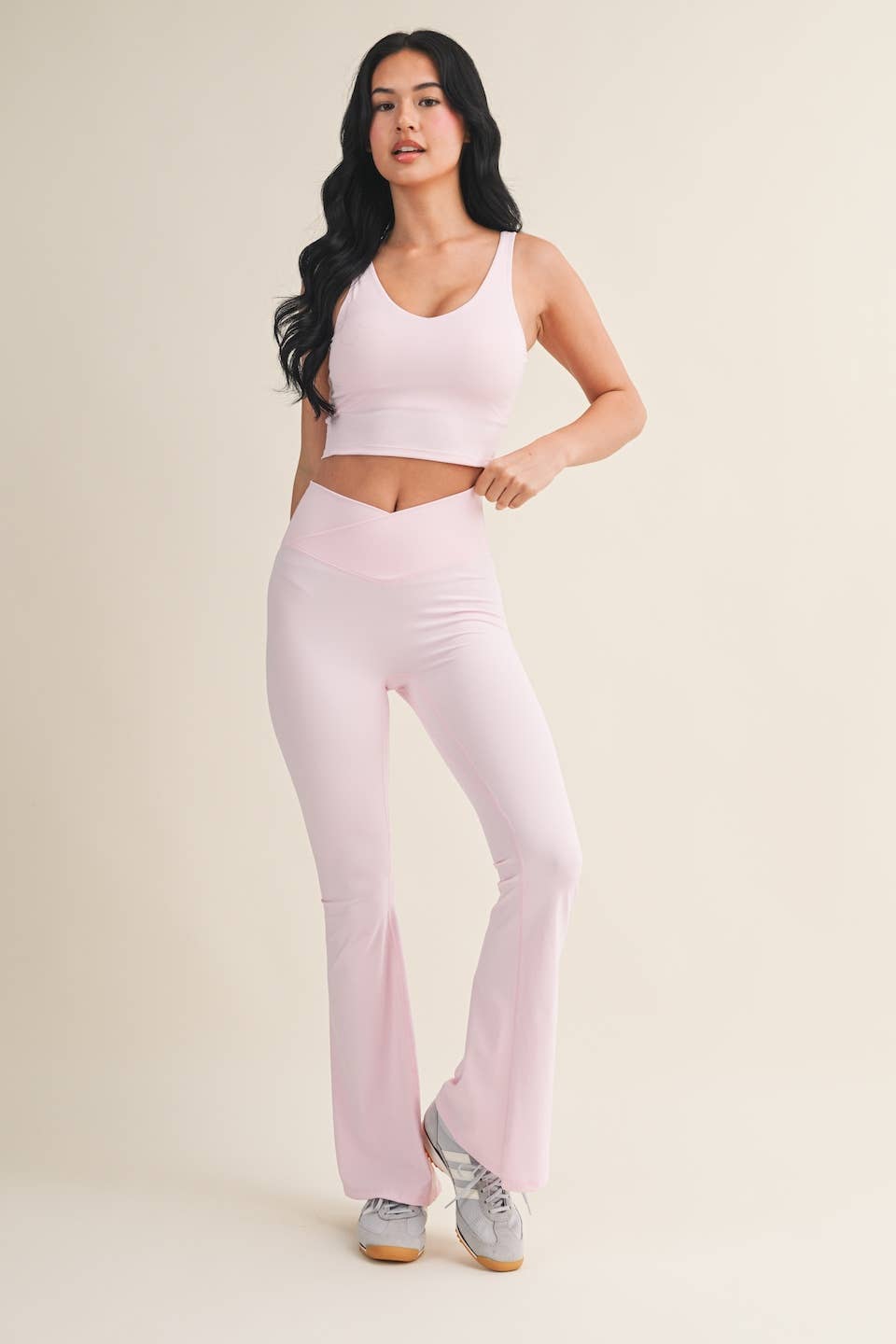 The Poppy Seamless Tank - Navy